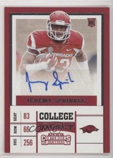 2017 Contenders Draft Picks College Ticket Variation Jeremy Sprinkle Auto 1o3