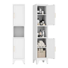 Kitchen Pantry Hutch Storage Cabinet Cupboard w/ Adjustable Shelf Home Organizer
