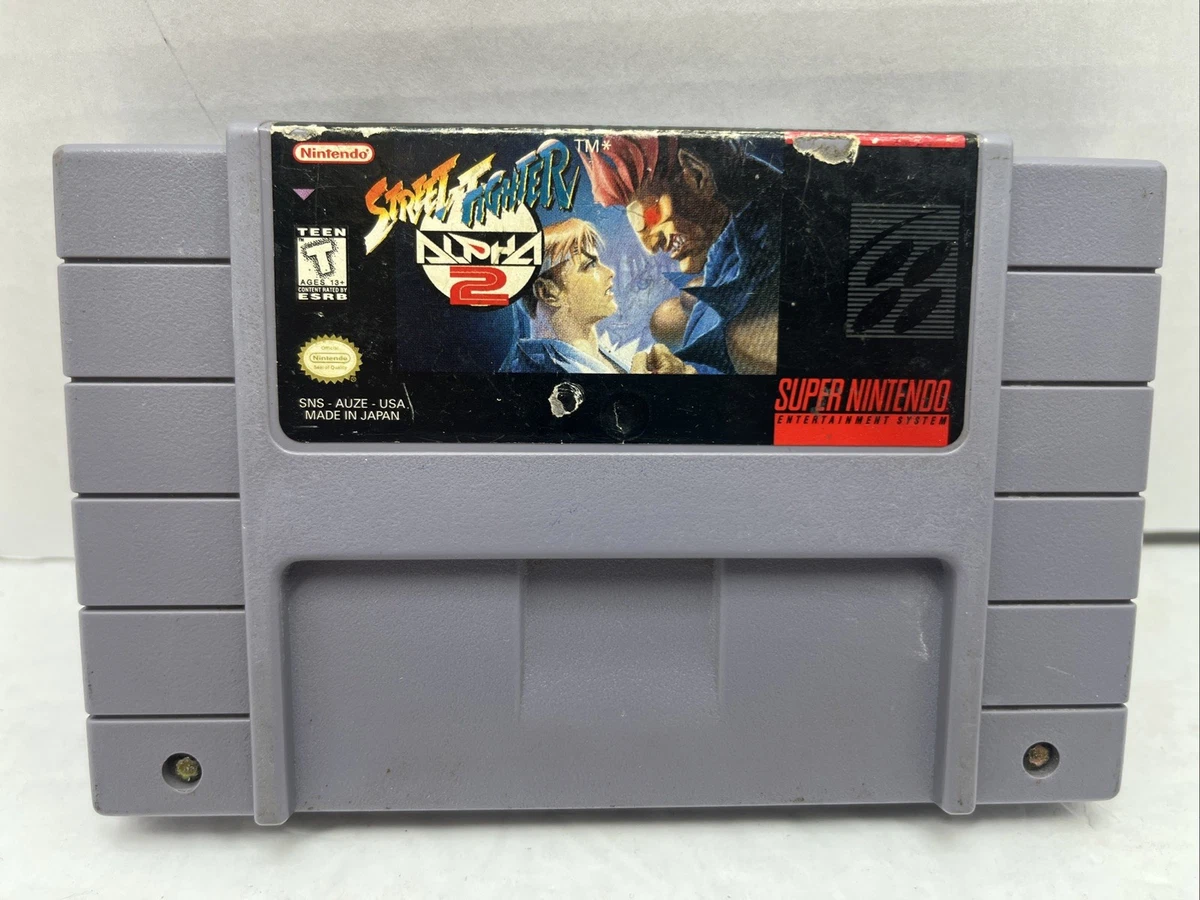 SS★STREET FIGHTER ALPHA 2 海外版 Nintendo SNES Street Fighter Alpha 2 Video Games for sale - eBay