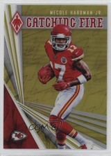 2019 Panini Phoenix Catching Fire Yellow 34/75 Mecole Hardman Jr #6 7eo