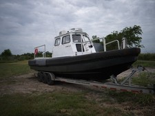2002 Zodiac Hurricane 1000 RHIB Twin Cummins Diesel Hamilton Jet MYCO Trailer