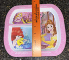 Disney Princess Belle, Ariel & Rapunzel "Dream" divided child melamine plate — photo 7
