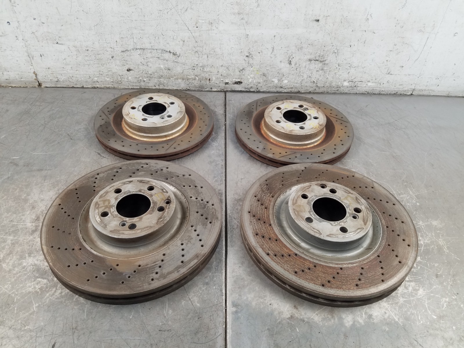 2011 Mercedes Benz AMG E 63 Brake Rotor Set #6599 P4