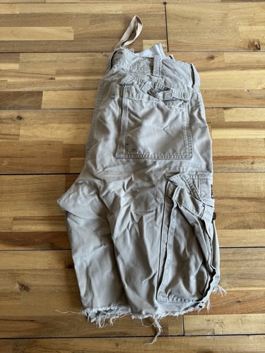 Vintage Abercrombie Cargo Shorts - Beige W32 - Picture 4 of 8