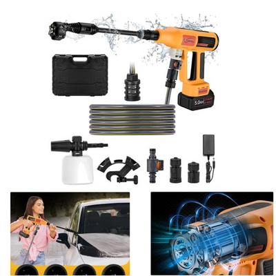 #ad Cordless Pressure Washer Battery Bowered 1060 PSI Compatible with Makita Battery $57.99