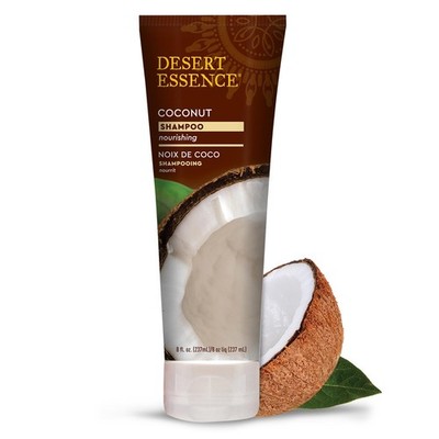 Coconut Shampoo 8 Fl Oz Deep Hydration with Organic Oils for All Hair Types