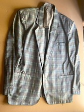 Vintage Blue  Grey 1980s Blazer/Jacket