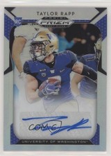 2019 Panini Prizm Draft Draft Picks Silver Prizm Auto Taylor Rapp #197 Auto nd3