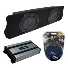 94-04 Ford Mustang Coupe Kicker CompVT CVT10 Dual 10" Custom Sub Box HA-A800.1