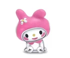 S925 Solid Sterling Cute Hello Kitty My Melody Charms For Moments Bracelet Women