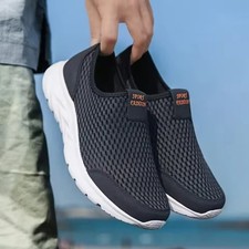 Men's Casual Slip on Shoes Athletic Running Outdoor GYM Sneakers Tennis Walking.