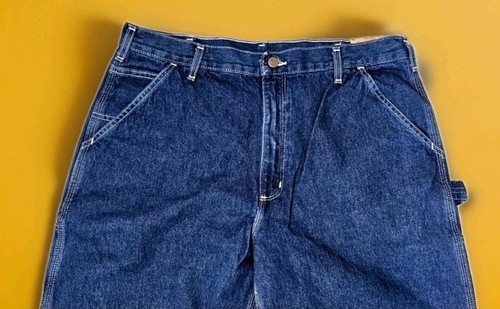 Carhartt Work Dungaree Jeans Mens 38x32  Original Fit New NWT CR50 Work - Picture 3 of 6