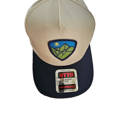 John Summit OTG A Frame Snapback Hat EDM House Techno Navy/Natural NWT Otto