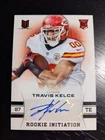 Travis Kelce Rookie Initiation Auto 83/299 RC - 2013 Panini Momentum