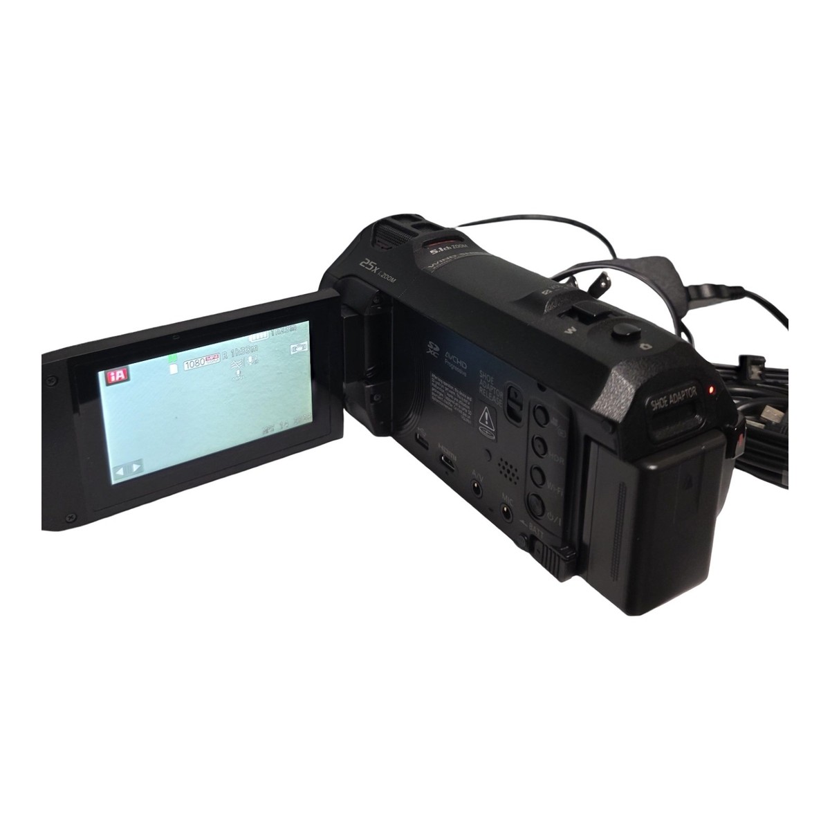 Panasonic HC-VX981K 4K HD Camcorder with 20X LEICA DICOMAR