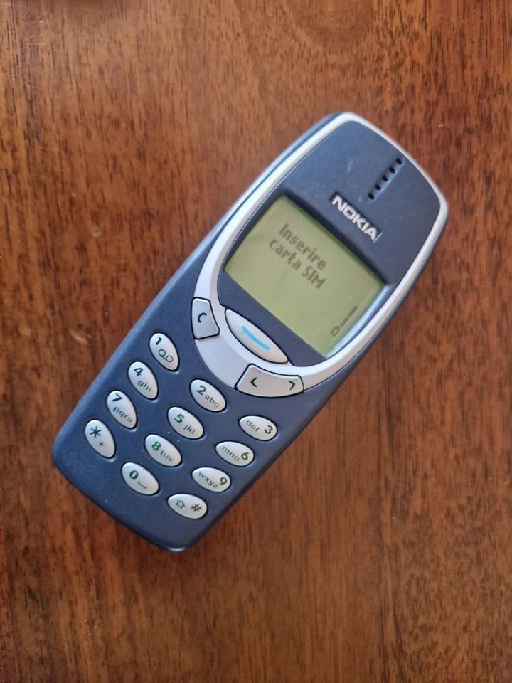 CELLULARE NOKIA 3310 BLU FUNZIONANTE  CON BATTERIA  - Immagine 2 di 4