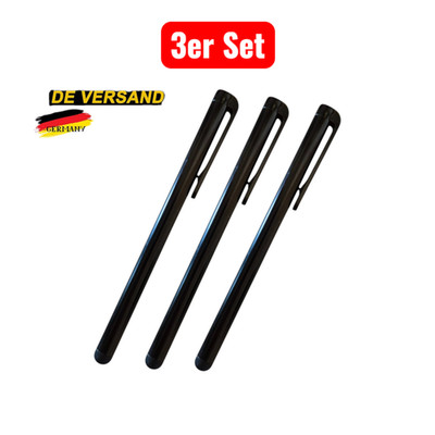 3x Touchpen Stylus für Handy Tablet Smartphone Universal Eingabestift