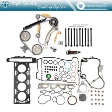 Engine Timing Chain w/ Balance Shaft Kit Full Gasket Set For 2007 Chevrolet 2.2L
