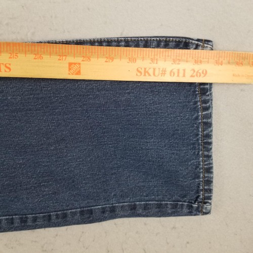 Calvin Klein Jeans Mens 36x30 Relaxed Straight Denim Easy Fit Mid Rise Pants - Picture 11 of 15