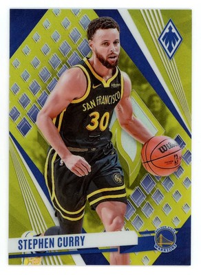 STEPHEN CURRY 2023-24 Panini Phoenix Yellow Prizm /49 #174 Warriors