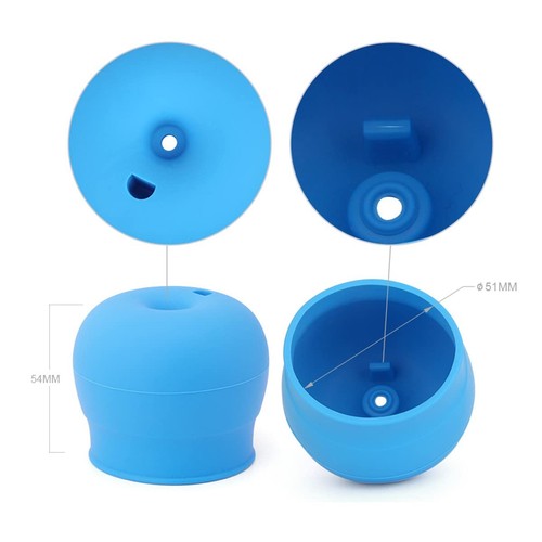 Silikon Schnabelstrohhalm Becher Deckel für Kleinkinder Babys (5er Pack) - 5 Trinkst... - Bild 4 von 7