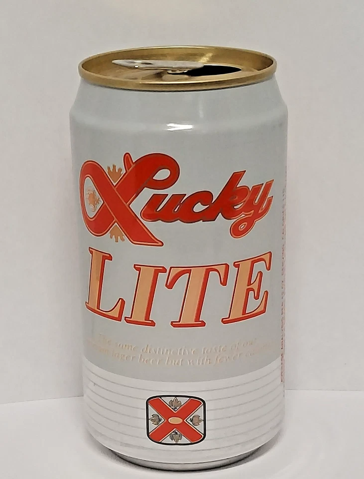 Vintage LUCKY LITE - 12 oz Beer Can - General Brewing 2 Cities - Image 3 of 4