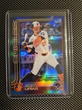 2025 TOPPS 380 RAMON URIAS BLACK HOLO FOIL /10
