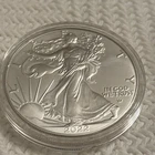 2022 W US Mint American Silver Eagle 1oz Coin Loose .999