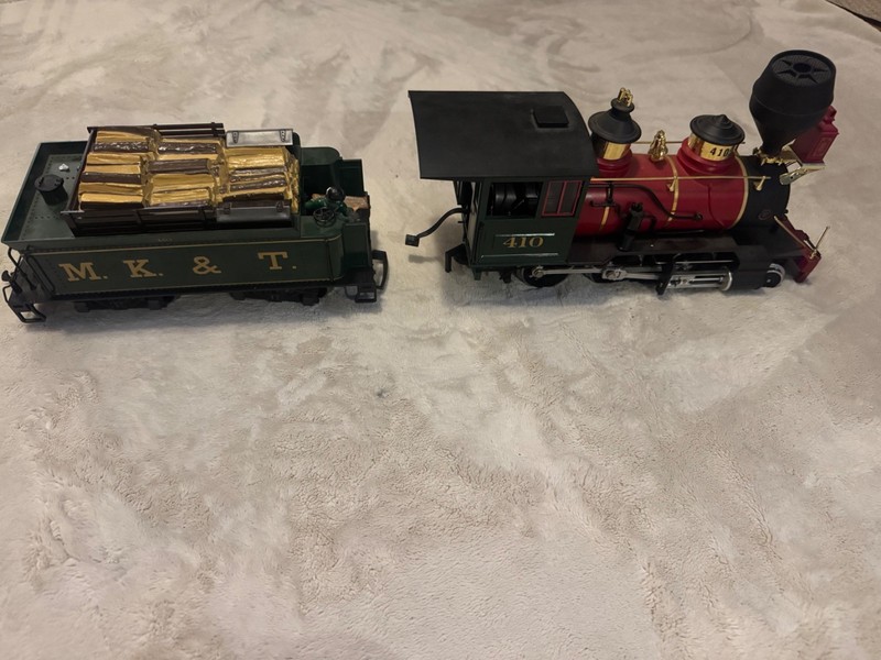L.G.B. 2018 D Locomotive light cosmetic damage 