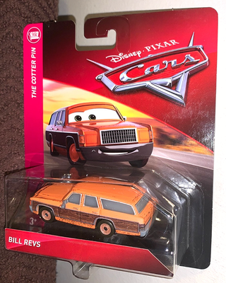 DISNEY PIXAR CARS 2018 1/50 DIECAST THE COTTER PIN ORANGE BILL