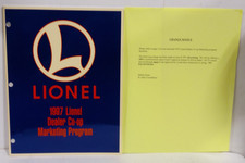 RARE Vintage Lionel Trains 1997 Dealer Co-Op Program