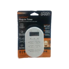 myTouchSmart 7-Day Programmable Indoor Plug-In Digital Timer
