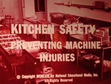 Kitchen Safety 1969, Red Color 400ft Reel 16mm