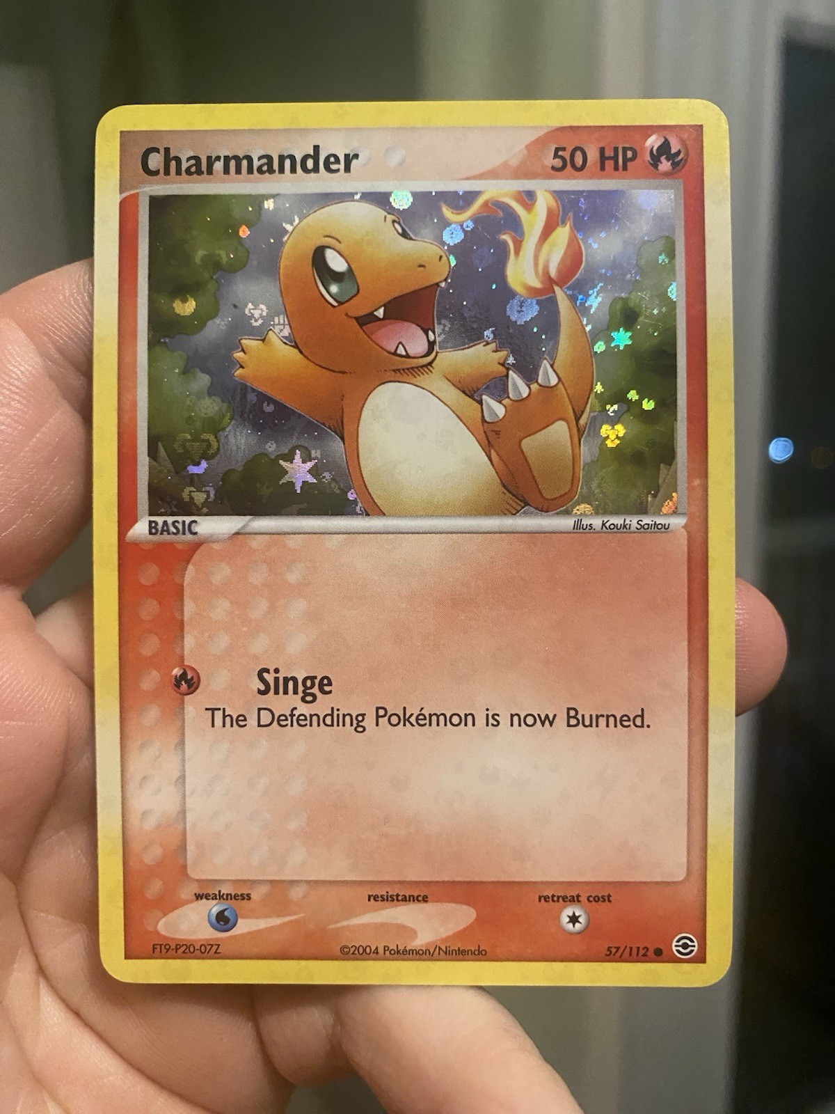 Charmander 57/112 - Pokemon TCG Ex FireRed LeafGreen Reverse Holo NM