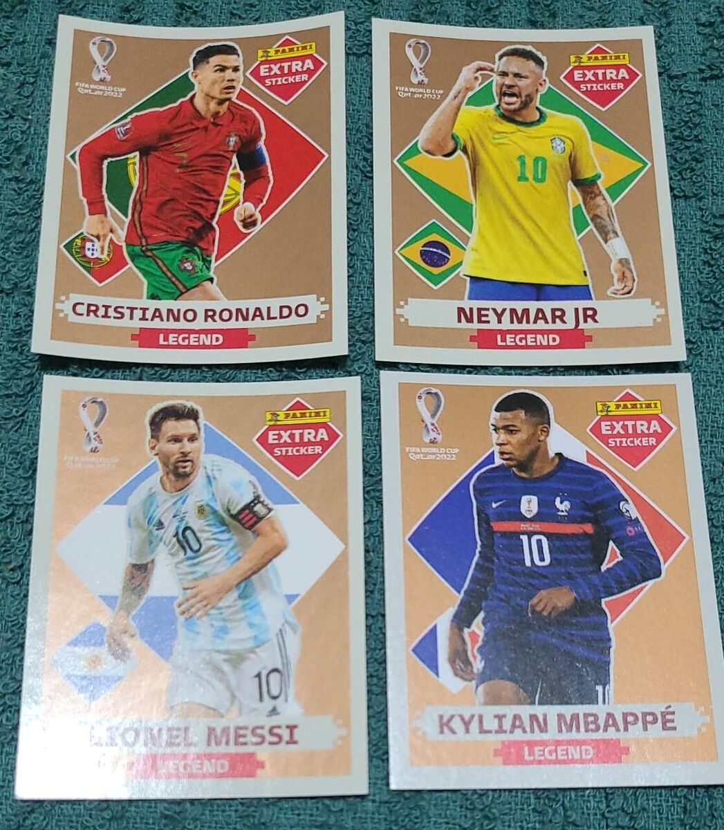 Panini Qatar World Cup Extra Sticker 2022 Legend Neymar Junior - BRONZE