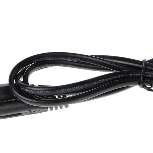 1.5m Figure 8 Power Cable Cord Euro EU European 2 Pin AC Plug - Picture 4 of 8
