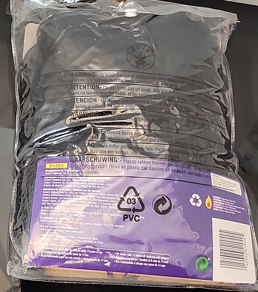 Gothic Widow Wig Vampire Black Veil Mourning Halloween Adult Costume Accessory - Image 3 of 4