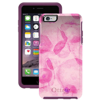 OtterBox Symmetry Case for iPhone 6+/6s Plus - Poppy Petal | Slim Cover