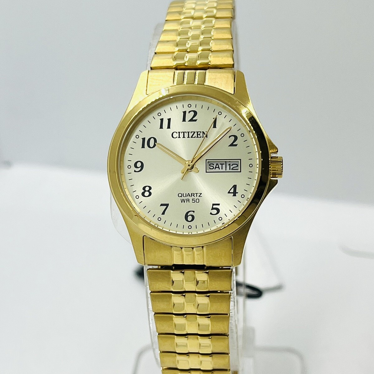 Citizen Women's Quartz Gold St Steel Champagne Dial 26mm Watch