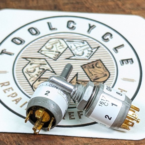 4ea Grayhill 50A60-01-1-05N 5-Position Rotary Switch 200mA/28VDC/125VAC !306 - Picture 1 of 11