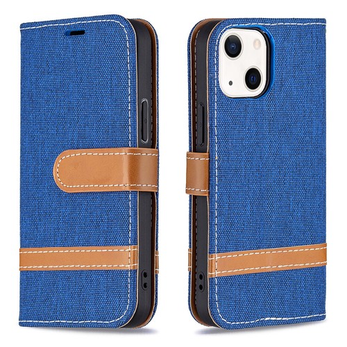 Shockproof Denim Canvas Holder Flip Case Cover For iPhone X XR XS 6 7 8 Plus 14 - Picture 11 of 21