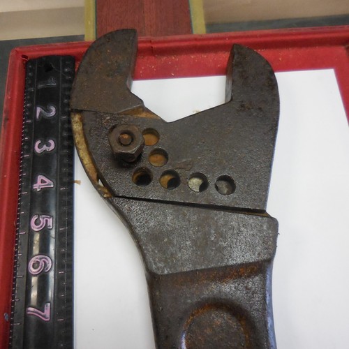 Vintage OTC RARE 24 Inch Adjustable Wrench Made in USA - Picture 11 of 17