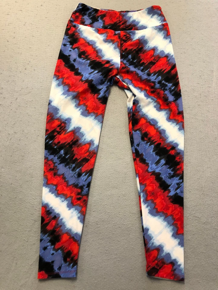 LulaRoe Bottoms Women's One Size Mutlicolored Tie-Dye Stretchy Leggings - Image 2 of 4