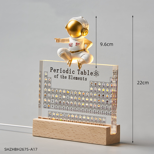 Periodic Table Of Elements With Real Samples W/ The Light Base Teaching Display - Picture 12 of 14