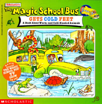 The Magic School Bus Gets Cold Feet: A Book About Hot-and Col - VERY GOOD