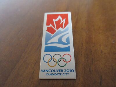 Pin Olympische Spiele Vancouver 2010 Olympia Bewerbung candidate city Olympics