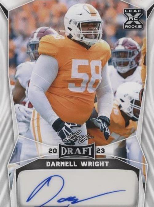 2023 Leaf Draft Darnell Wright #BA-DW2 - 1 of 2