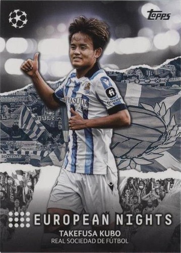 Takefusa Kubo 2023-24 Topps UEFA Club Competitions #45 Soccer ID