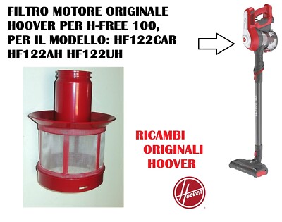 FILTRO MOTORE ORIGINALE ASPIRAPOLVERE H FREE 100 HOOVER HF122CAR, HF122UH  011 | eBay