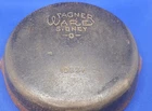 Vintage Wagner Ware Sidney -O- Cast Iron Skillet 1053 F ~ 6½" Sits Flat - gwCI